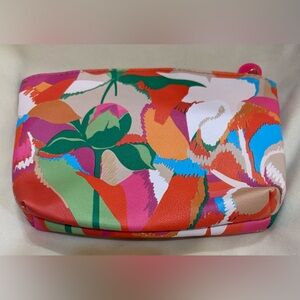 Ipsy Multicolor Floral Makeup Bag